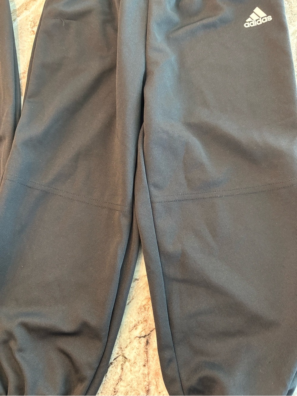 Kids Black Adidas Baseball Tball Pants Boys Bundle Of Two Pair Size XS Jogger - Picture 4 of 9